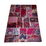 فرش چهل تیکه چهار گوشه کد:351