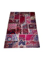 فرش چهل تیکه چهار گوشه کد:351