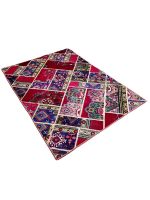 فرش چهل تیکه چهار گوشه کد:372 - تصویر 2
