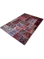فرش چهل تیکه چهار گوشه کد:3133 - تصویر 3